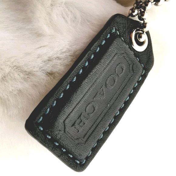 Coach Black Pebbled Leather Hobo Handbag Purse - Picture 9 of 16